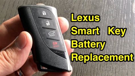 lexus ux key battery replacement